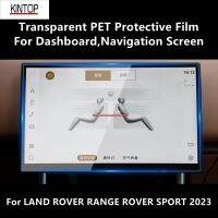 For LAND ROVER RANGE ROVER SPORT 2023 Dashboard,Navigation Screen Transparent PET Protective Film Anti-Scratch Accessories Refit