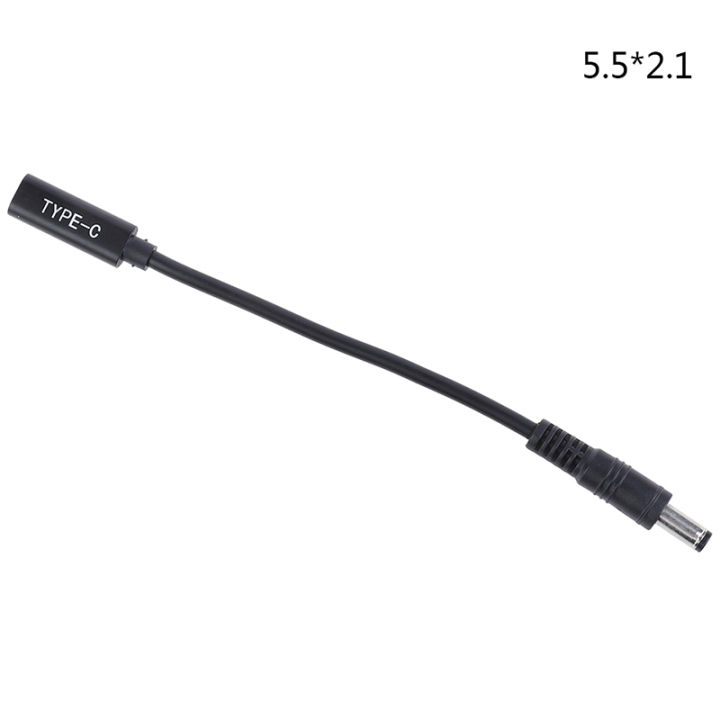 Elector Type C Female To Dc 5525 5521 Male Power Charger Adapter Connector Pd Cable Lazada Ph 