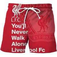 Liverpool Quick Dry beach shorts mens fashion printed Boardshorts sports swimming shorts loose plus size five-point pants 01