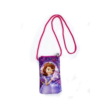 DISNEY SOFIA : กระเป๋าซองโทรศัพท์ ขนาด11x18 ซม. ลิขสิทธิ์แท้