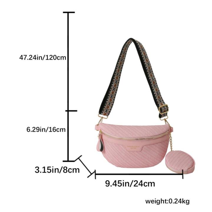 กระเป๋ากระเป๋าหนัง-pu-กระเป๋าถือเก๋ไก๋กันน้ำมีสายรัดปรับระดับได้กระเป๋าใช้ได้ทุกวันสำหรับผู้หญิง