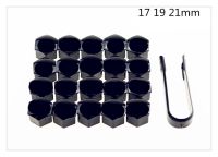 Car shape 20Pcs universal rust 17 19 21mm tire nut bolt protection cap for R50 R52 R23 R55 R56 R57 R58 R59 R60 R61 F80 【hot】