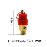 QDLJ-1/8" 1/4 3/8" 1/2" Bsp 8kg 120psi Air Compressor Safety Relief Valve Pressure Release Regulator For Pressure Piping/vessels