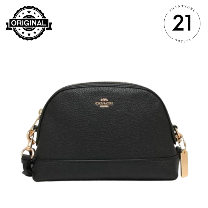 Coach Dome Crossbody Bag Black Lazada Indonesia