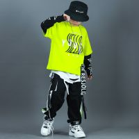 [COD] Hip-hop childrens trendy boys autumn suit 2023 new practice foreign style spring and middle big