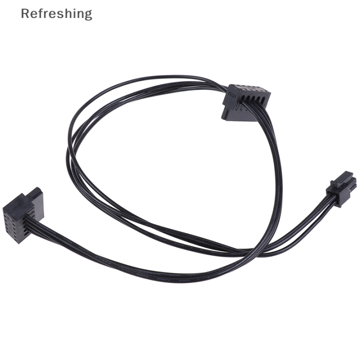 Refreshing 1Pc 4 Pin To 2 SATA Power Supply Cable For Main Board ...