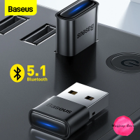 ส่งไว❗Baseus USB ตัวรับสัญญาณบลูทูธไร้สายบลูทูธ 5.1 อะแดปเตอร์สำหรับ PC บลูทูธ 4.0 Dongle เครื่องรับส่งสัญญาณเสียงสำหรับ Win 11/10/8/XP/Vista/XBOX ONE S Handle