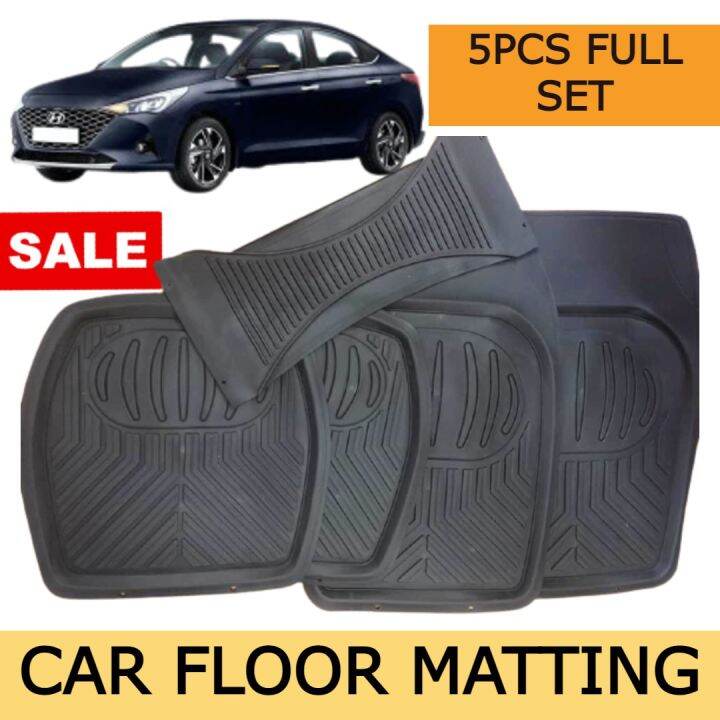 CHEVROLET CRUZE Universal Rubberized Car Floor Matting Deep Dish