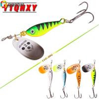 GANTUR 11g 15g 20g ฮาร์ด หมุน เลื่อม Spinner Tackle เหยื่อตกปลา Crankbaits Treble Hook ช้อนโลหะ