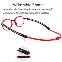 LIBOGX Portable Magnetic Absorption Hang a neck Reading Glasses Men Magnet Reading Glasses Women Diopter Glasses +2.00 +2.50