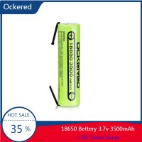 【Support-Cod】 Oc02018650 3.7 V 3500MAh DIY แพ็ค18650แบตเตอรี่ลิเธียมชาร์จไฟได้แผ่นนิกเกิลเปลี่ยน