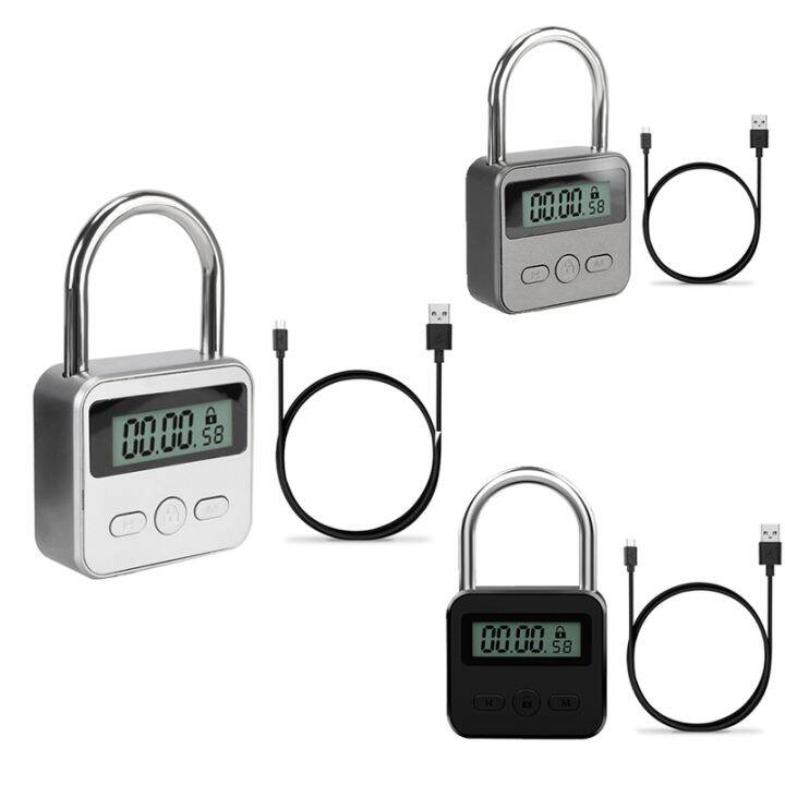 smart-time-lock-lcd-display-electronic-timer-switch-padlock-travel-electronic-timer-black