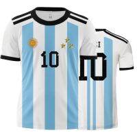 2023 NewBoys และ Girls Flag Of Argentina 3D พิมพ์เสื้อยืด,เสื้อคอกลมลำลอง,กีฬาฤดูร้อน Topmen Clothinggraphic T เสื้อ