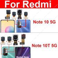 กล้องหลักด้านหลังด้านหน้าสําหรับ Xiaomi Redmi Note 10 Note 10T 5G Big Primary Back Front Selfie Samll หันหน้าไปทางกล้อง Flex Cable Parts