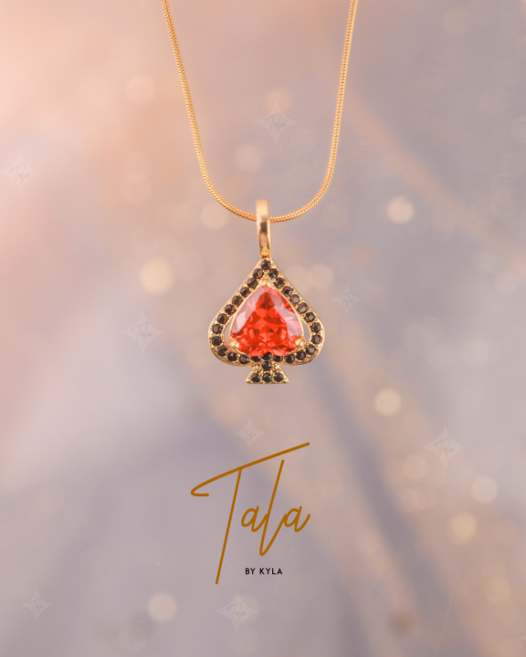 Tala by Kyla TBK Krungy Inspired Blackjack Necklace Plus Gift Box