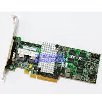 สูง Qiuality M5015 46M0851 46M0918 SAS PCI-E 2.0 X8 6กิกะไบต์วินาทีการ์ด RAID 5สนับสนุน6ครั้ง HDD 256RAM