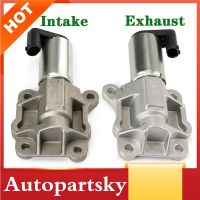 2PCS ไอดี + ท่อไอเสียเครื่องยนต์ VVT Solenoid วาล์ว8670422 8670421สำหรับ Volvo C70 S60 S80 V70 XC70 XC90รถอุปกรณ์เสริม