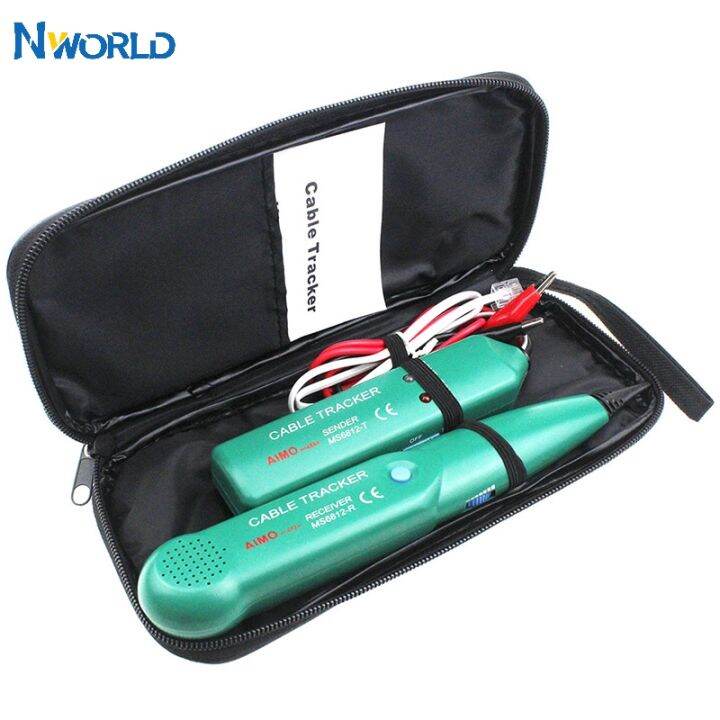 nworld-professional-ms6812-ephone-wire-tracker-cable-for-utp-stp-cat5-cat5e-cat6-cat6e-rj45-rj11-lan-networking-testing-tools