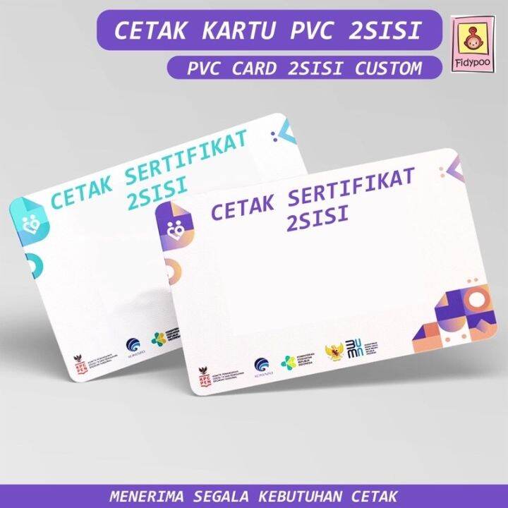 Cetak Kartu Pvc Card 2 Sisi Syllewtraigus