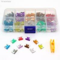 ❀♠ 100/50pcs Car Truck Micro Blade Fuses 2A 3A 5A 7.5A 10A 15A 20A 25A 30A 35A AMP Mini Size Fuse Plastic Box Assortment with Clip