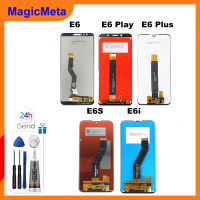 MagicMeta หน้าจอ LCD IPS ของแท้สำหรับ Motorola Moto E6 /Moto E6 Plus/Moto E6 Play E6i Moto โมโตโมโตโมโตมอเตอร์ E6 E6บวก E6เล่น E6i จอแสดงผล LCD