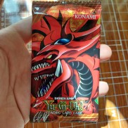 Một gói thẻ bài Slifer the Sky Dragon Pack phiên bản tiếng Anh 1 gói 7 lá