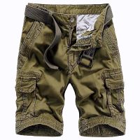 กางเกงคาร์โก้สำหรับผู้ชายกางเกงคาร์โก้สินค้าเกี่ยวกับทหาร6กระเป๋าสำหรับผู้ชายมีช่องใส่เข็มขัดปรับได้