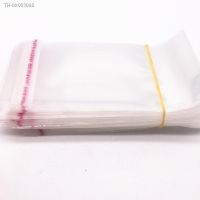 ♨▦► 100pcs 5x10cm Resealable Poly Bag Transparent Plastic Bags Self Adhesive Seal Jewellery Making Bag