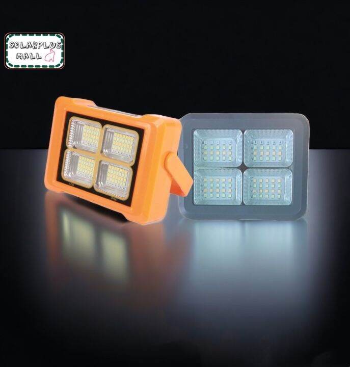 โซล่าเซลล์-led-emergency-light-โซล่า-พาวเวอร์แบงค์-50w-led-สปอตไลท์-โซล่าเซล-solar-light-mobile-power-พร้อมส่งในไทย