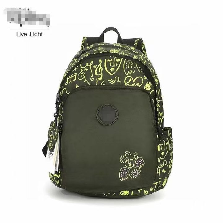 kipling-ใหม่-ภาพพื้นหลัง-พิมพ์ลาย-สีเทาเข้ม-4-แบบ-แฟชั่นลําลอง-2022