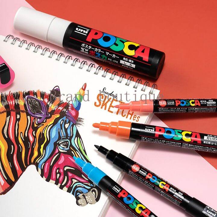 hot-dt-new-color-uni-posca-pc-1m-3m-5m-water-based-pigment-ink-advertising-paint-markers-manga-graffiti-supplies