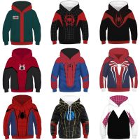 เสื้อแจ็คเก็ต ฮู้ดดี้ Spider-Man Spiderman สําหรับเด็ก