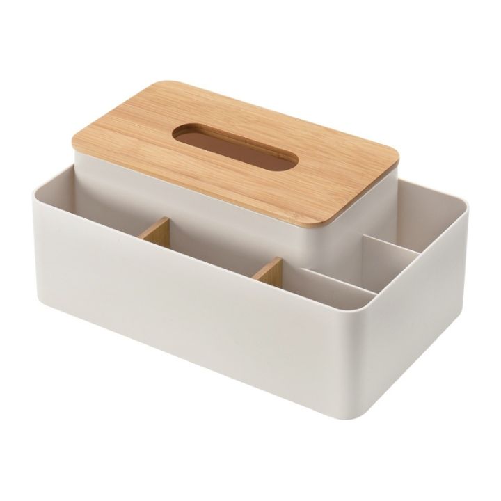 กล่องใส่ทิชชู่-กล่องใส่กระดาษทิชชู่-กล่องกระดาษทิชชู่-กล่องทิชชู่มินิมอล-กล่องทิชชู่ฝาไม้-กล่องใส่แมส-ขนาด-20x12x11-ซม