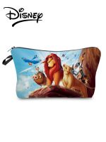 Disney The Lion King Printing Cosmetic Bags Bright Colors Storage Bag High Quality Cartoon Women Makeup Bag Gift Mini Candy Bag