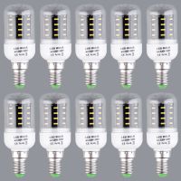 CarCool หลอดไฟ Led 5W ขนาดเล็ก E14 Ac220V-240V หลอดไฟข้าวโพด10ชิ้นหลอดไฟสปอร์ตไลท์สว่างพิเศษ E14 5W หลอดไฟ Led