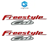 สติ๊กเกอร์ Freestyle Cab - MAZDA FIGHTER ติดข้างล่างกระจกแคป