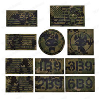 Seal Team Infrared IR patch Navy Seals SWAT Multicam Patches American US Flag Military CP camo Reflective Patch Badge