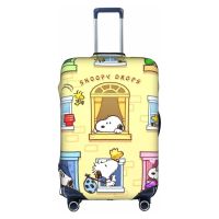 Snoopy เคสแล็ปท็อปแบบพกพากันกระแทกขนาด10-17นิ้วปลอกแบบมีแถบ