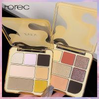 Horec พาเลทอายแชโดว์ 7 สี เนื้อดินน้ำมัน เนื้อใยไหม ประกายชิมเมอร์ Eye shadow 7 color