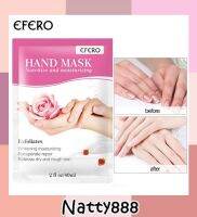 Natty888 efero ถุงมือมาส์กมือ #rose code023 Moisturizing มาส์กมือ ทำให้เนียนนุ่มและขาวกระจ่างถุงมือ Anti-Aging และถุงมือให้ความชุ่มชื้น Hand Care