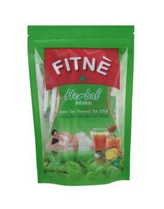 30 Tea Bags Fitne Herbal Infusion Green Tea Flavor Weight Control Loss