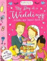 Plan for kids หนังสือต่างประเทศ My Day At A Wedding Activity And Sticker Book ISBN: 9781408865910