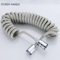 With Joint Telescopic Hose for Shower Hose Spring Flexible Water Plumbing Toilet Bidet Sprayer Plumbing Bathroom Accessories