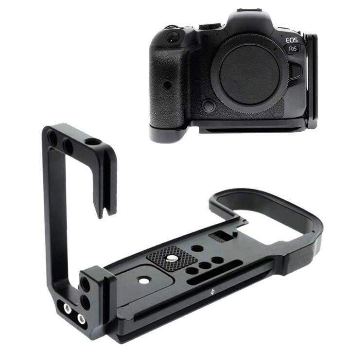 2 Pro Camera L Shape Bracket Quick Realease Plate For Canon EOS R6/R5