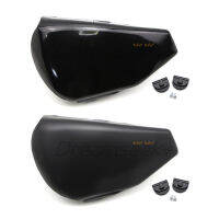 แบตเตอรี่ด้านข้างซ้ายสำหรับ Harley Sportster Iron 883 XL1200N 48 2004-2013รถจักรยานยนต์แฟร์ริ่งสีดำ/ สีดำเงา