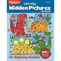 Highlights หนังสือแบบฝึกหัด เสริมทักษะการคิดและการสังเกต Lets Play Hidden Pictures with Stickers Vol 2