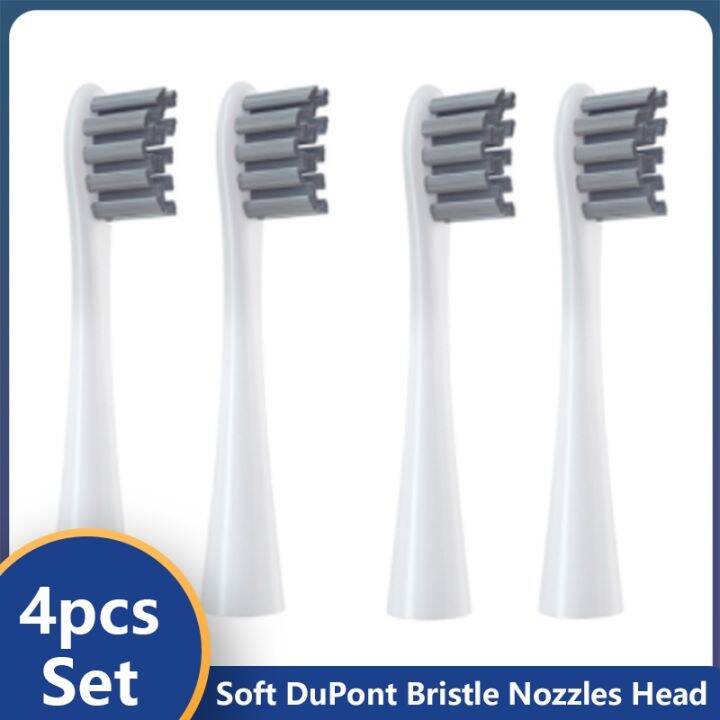 4pcs-soft-dupont-replacement-heads-for-oclean-x-x-pro-z1-f1-gray-brush-heads-sonic-electric-toothbrushbristle-vacuum-nozzles