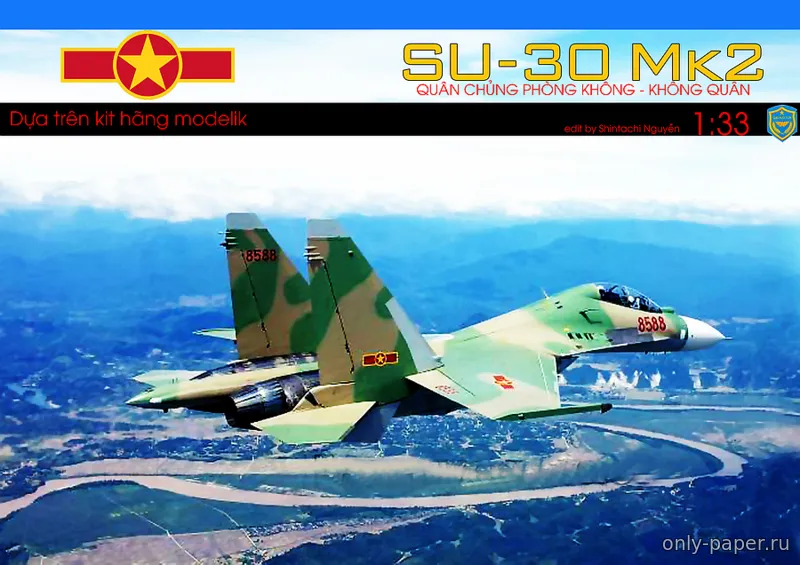 Mô hình máy bay Sukhoi Su30 tỷ lệ 1100 Legend Model