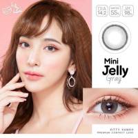 คอนแทคเลนส์ Kitty kawaii ลาย Mini Jelly สีGray ส่งด่วน ส่งไว คอนแทคเลนส์แฟชั่นลาย บิ๊กอายตาโต bigeye คอนแทคเลนส์ Contactlens คอนแทคเลนส์กรองแสง