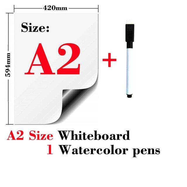 a2-size-magnetic-soft-whiteboard-refrigerator-stickers-erasable-convenient-memo-message-board-office-dry-eraser-white-board